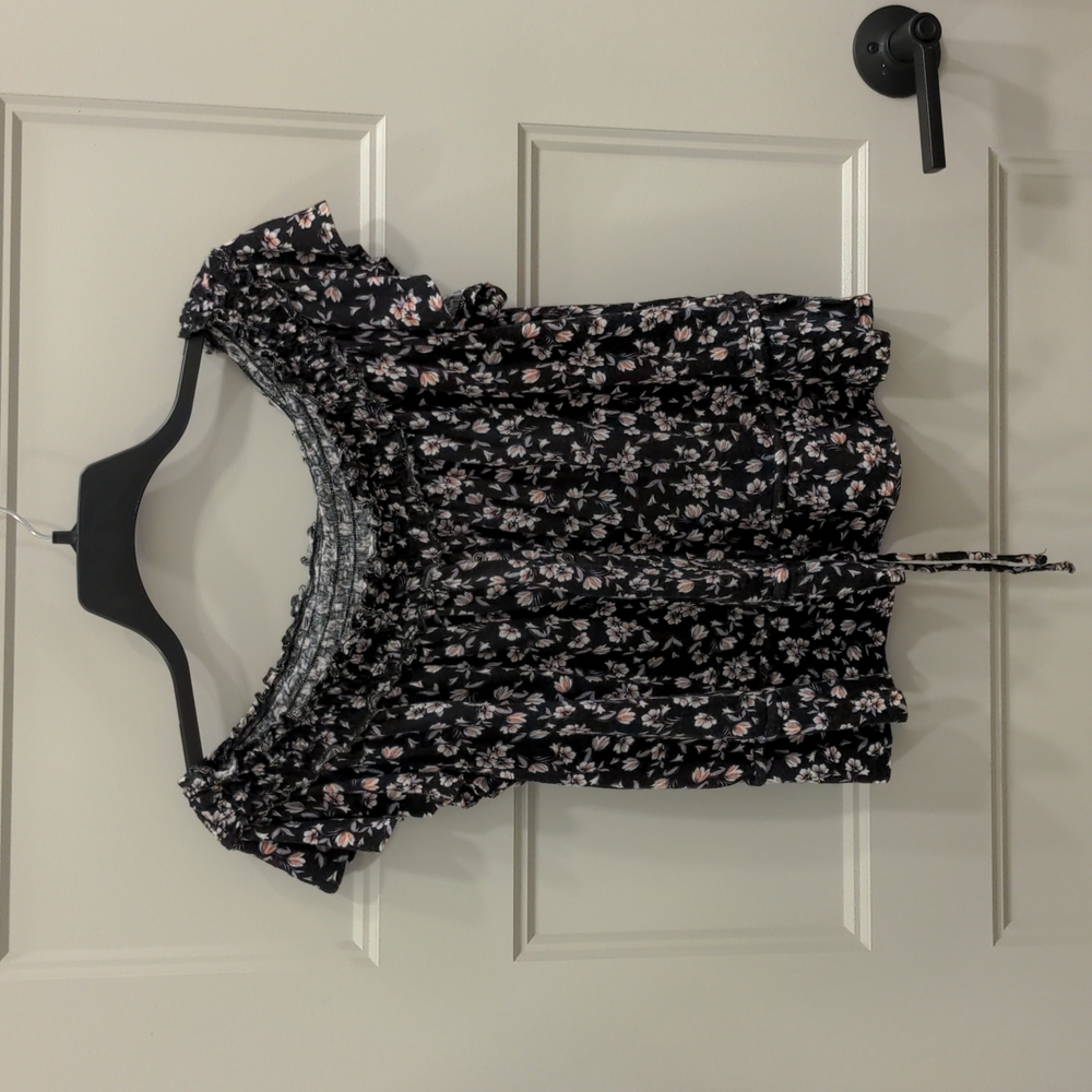 Off the Shoulder Floral Top